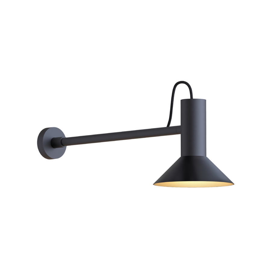 Wever & Ducré+W&D Roomor wall surf 2.0 15W GU10 B shade 1.0 K