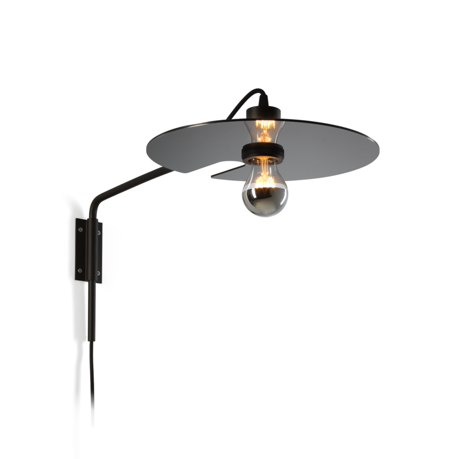 Wever & Ducré+W&D Mirro 2.0 - BLACK CHROME / BLACK