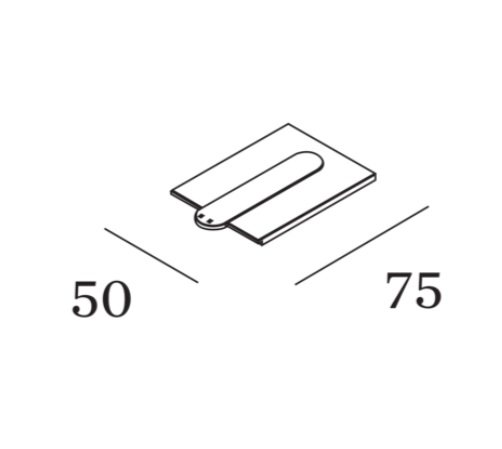 Wever & Ducré+1-PHASE TRACK COVERPLATE END FEEDS B 220-240V 16A