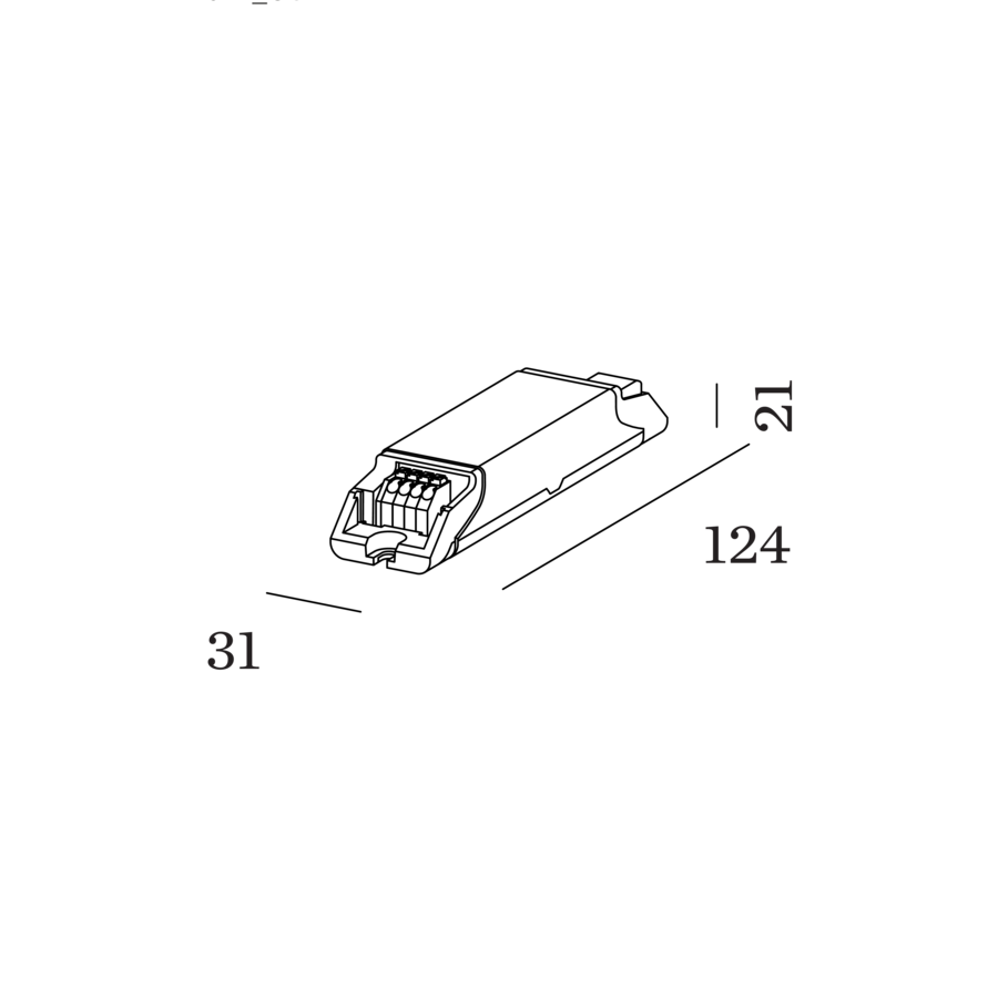 Wever & Ducré+W&D DRIVER DALI OTI 700mA 10W