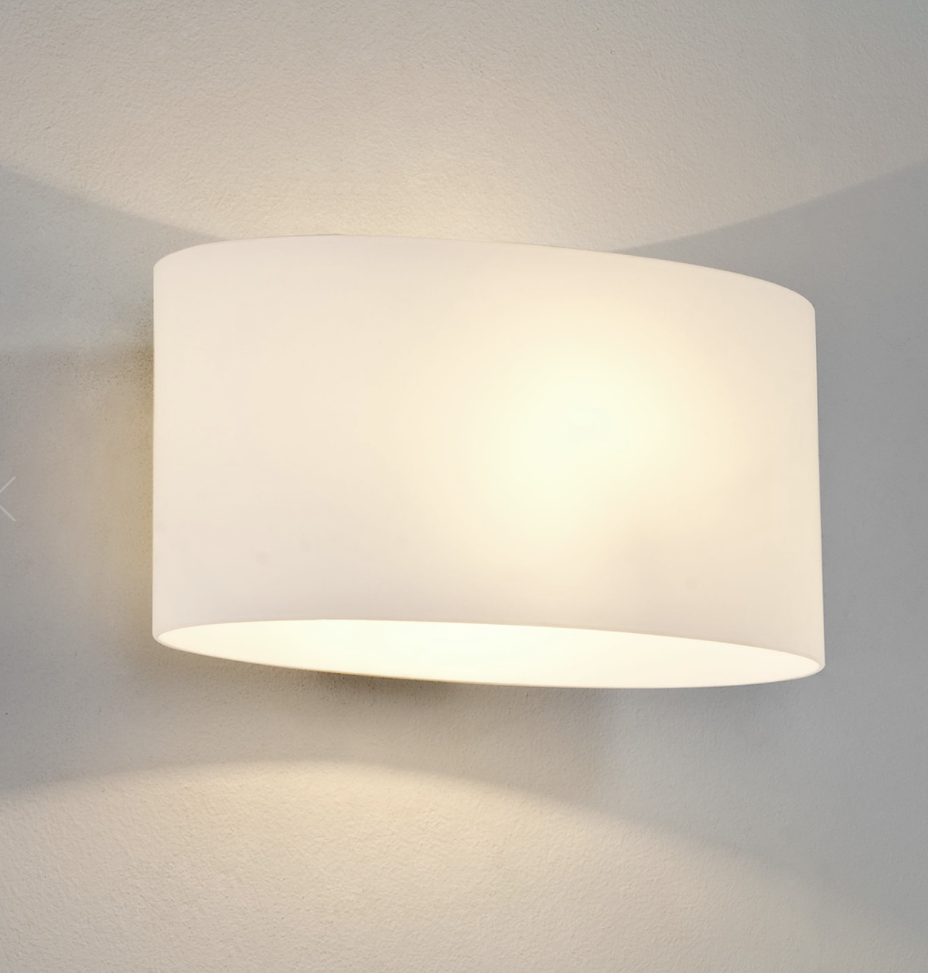 Astro vana+Tokyo Classic 12W Max LED E27/ES H 135 W 300 D 155mm White Glass