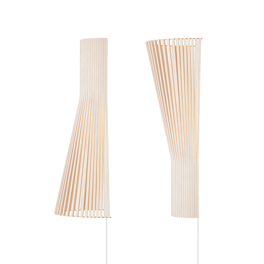 Secto 4230 LED 4,2W (max. 20W) E14 470lm 3000K, hämardatav, seinavalgusti, pistiku ja lülitiga, kasespoon