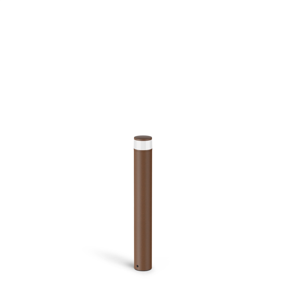 Stik 60 Flat Opal Bollard 450 LED 5,5W 285lm 2700K, IP66, välisvalgusti, corten