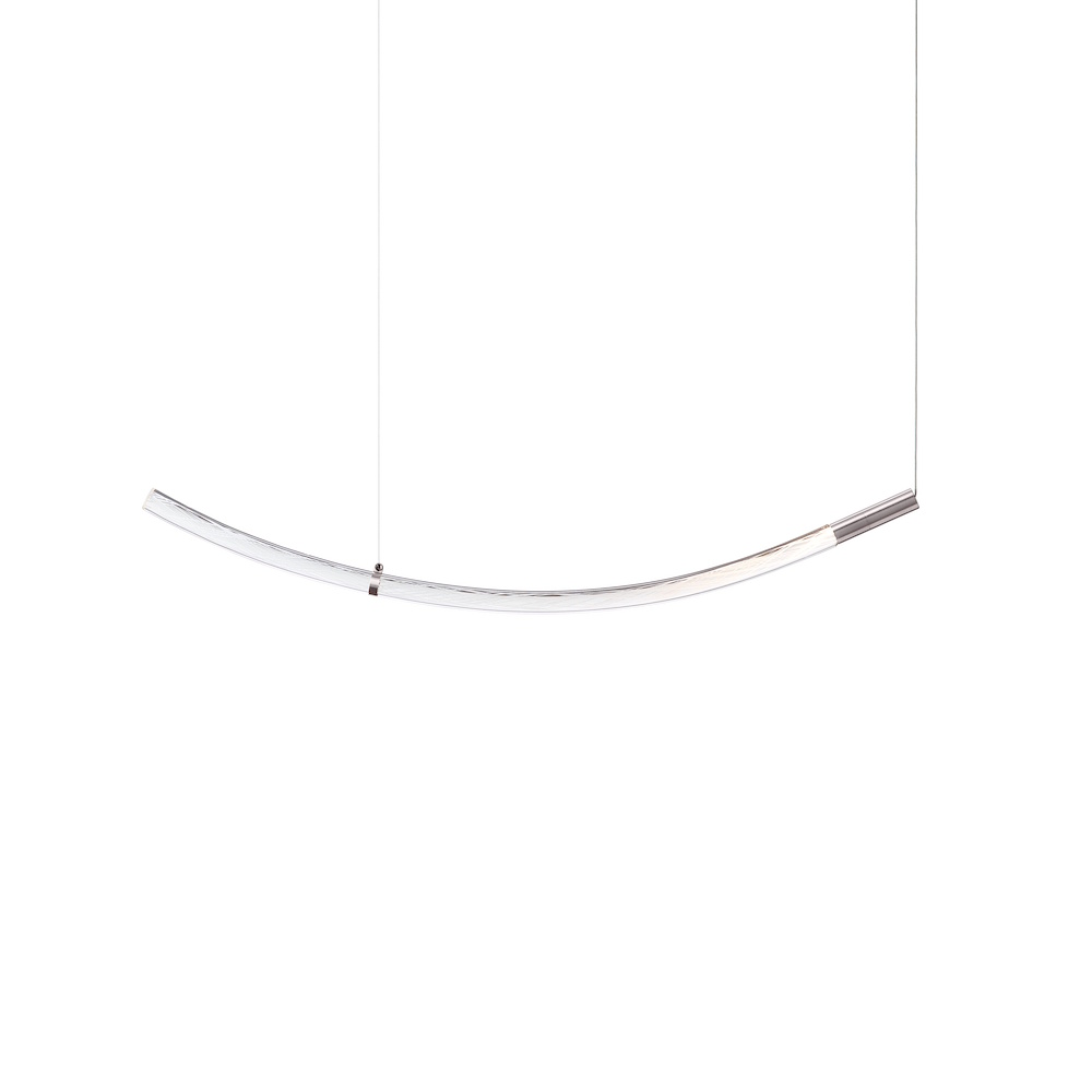 Flare Pendant Type B LED 4W 400lm 2700K CRI>90, hämardatav DALI, rippvalgusti, harjatud hõbedane