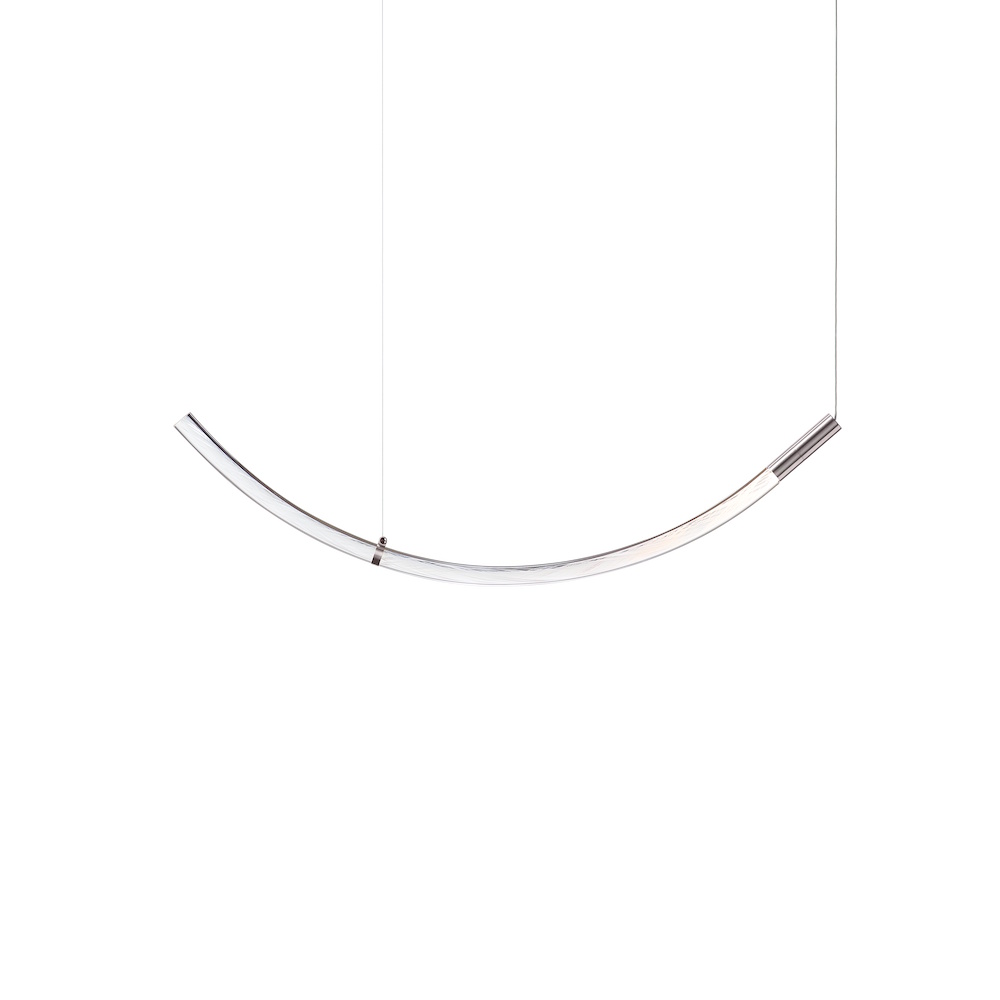 Flare Pendant Type C LED 4W 400lm 2700K CRI>90, hämardatav DALI, rippvalgusti, harjatud hõbedane