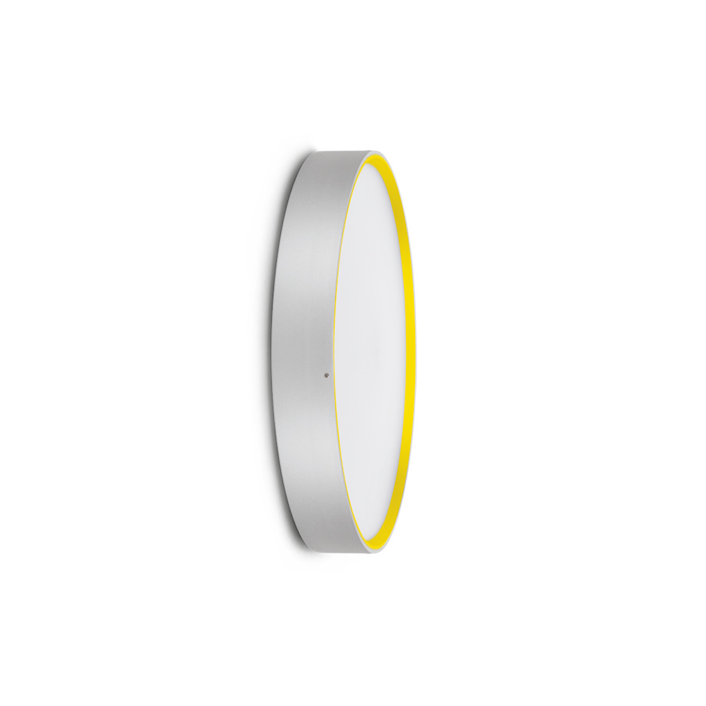 Ola 330 Color LED 20W 1200lm 3000K, hämardatav phase-cut, IP66, välisvalgusti, alumiinium/kollane